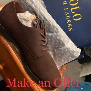 OFFERS ACCEPTED !! NEW Suede Polo Shoes